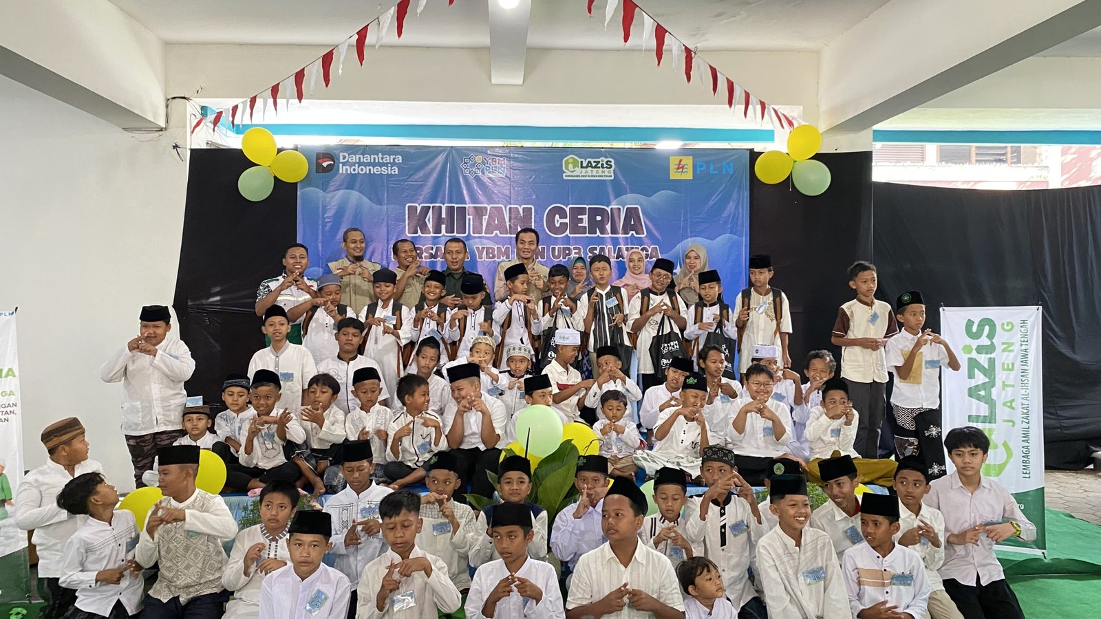PLN UP3 Salatiga Gelar Khitan Massal untuk Anak Yatim dan Dhuafa