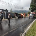 Mobil Keluarga Terbakar di Tanjakan Kopeng, Tidak Ada Korban Jiwa