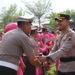 Polres Demak Gelar Upacara Penyerahan Jabatan dan Kenaikan Pangkat 84 Personel