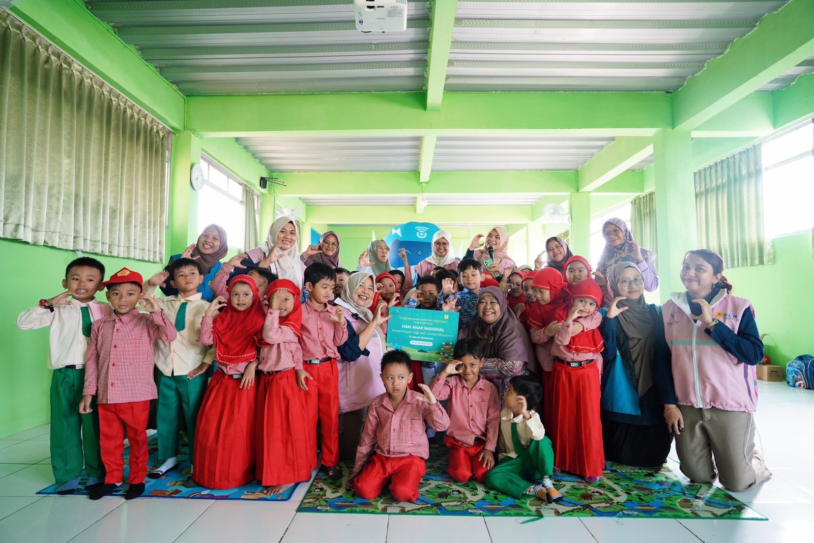Rayakan Hari Anak Nasional, Srikandi PLN Icon Plus Bawa Keceriaan ke TK ABA 43