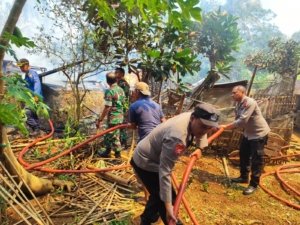 Rumah Warga di Susukan Ludes Terbakar, Diduga Akibat Korsleting Listrik