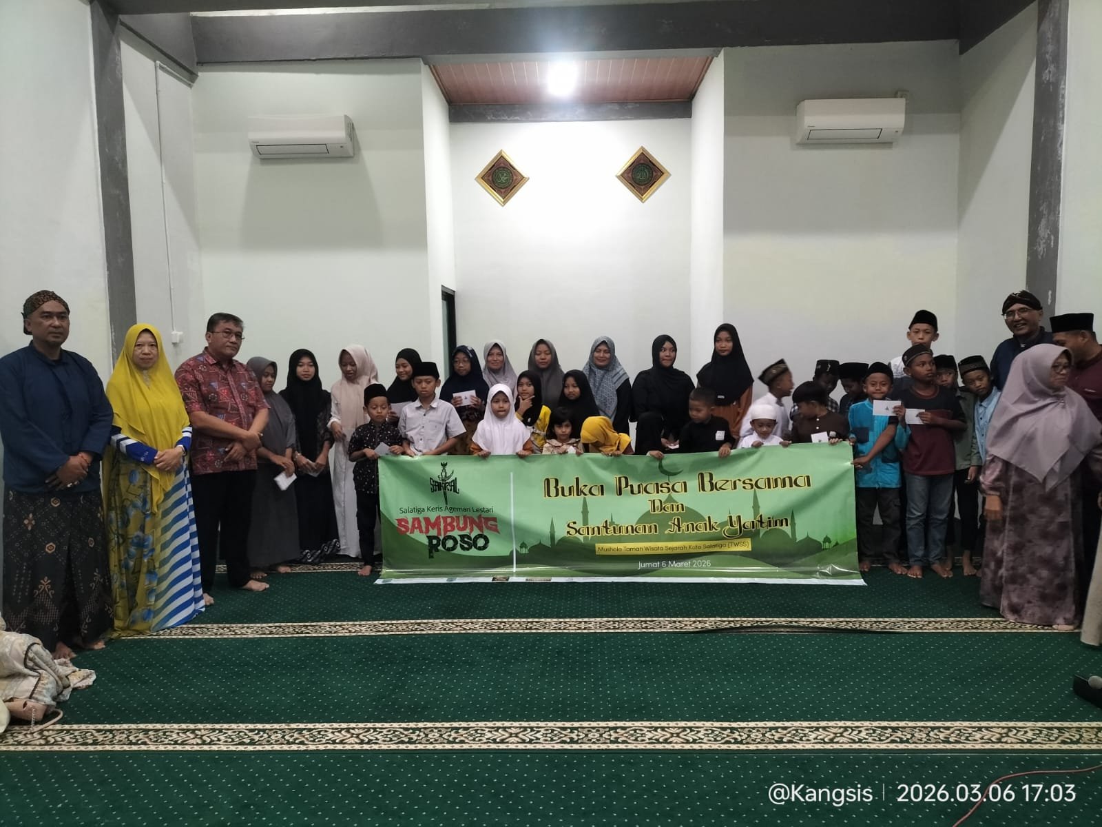 SAKRAL Santuni 40 Anak Yatim, Momentum Berbagi di Bulan Ramadan