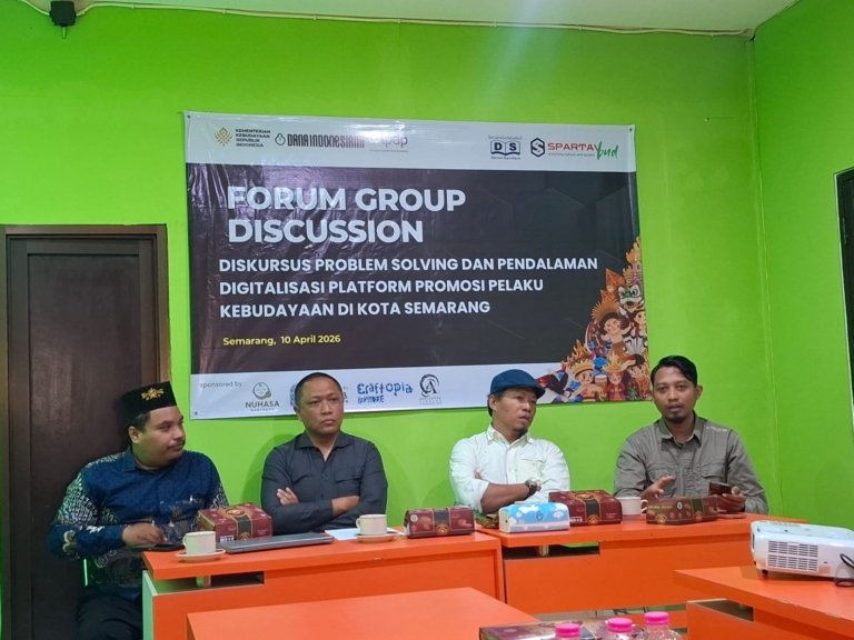 Platform SPARTAVBUD Digagas, Pelaku Budaya Semarang Bidik Pasar Digital