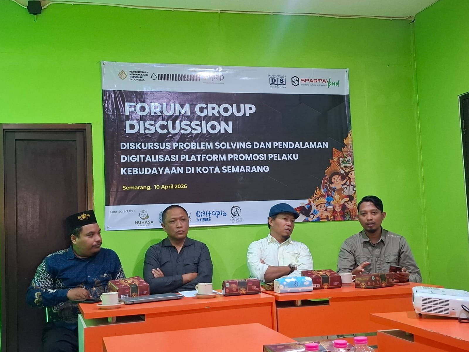 Platform SPARTAVBUD Digagas, Pelaku Budaya Semarang Bidik Pasar Digital